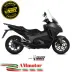 Mivv Honda Integra 750 16 - 2020 Terminale Di Scarico Marmitta Suono Black Moto Omologato Scooter
