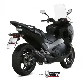 Mivv Honda Integra 750 16 - 2020 Terminale Di Scarico Marmitta Suono Black Moto Omologato Scooter 2