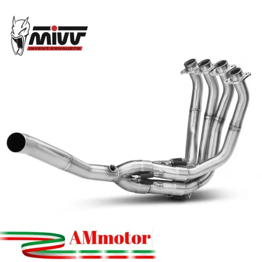 Collettori Di Scarico Kawasaki Z 900 17 - 2019 Mivv Elimina Kat Catalizzatore Moto