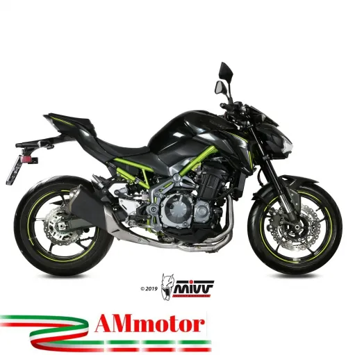 Collettori Di Scarico Kawasaki Z 900 17 - 2019 Mivv Elimina Kat Catalizzatore Moto