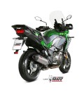 Mivv Kawasaki Versys 1000 Terminale Di Scarico Moto Marmitta Ovale Carbon Cap Omologato