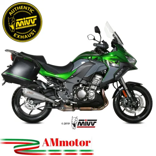 Mivv Kawasaki Versys 1000 Terminale Di Scarico Moto Marmitta Delta Race Inox Omologato