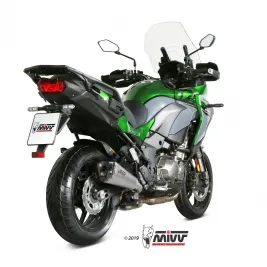 Mivv Kawasaki Versys 1000 Terminale Di Scarico Moto Marmitta Delta Race Inox Omologato 2