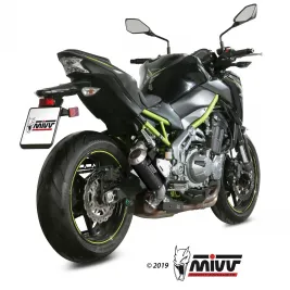 Mivv Kawasaki Z 900 Terminale Di Scarico Moto Marmitta Mk3 Carbonio Omologato 2