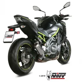 Mivv Kawasaki Z 900 Terminale Di Scarico Moto Marmitta Mk3 Inox Omologato 2