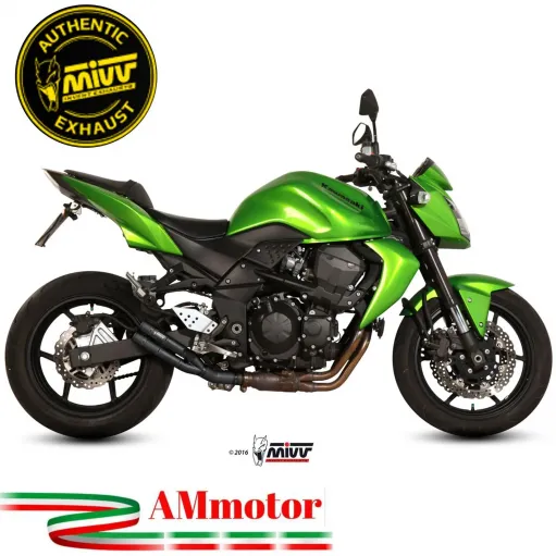 Mivv Kawasaki Z 750 Terminale Di Scarico Moto Marmitta Double Gun Black