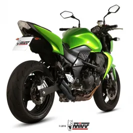 Mivv Kawasaki Z 750 Terminale Di Scarico Moto Marmitta Double Gun Black 2