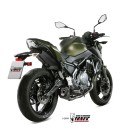Scarico Completo Mivv Kawasaki Z 650 Terminale Delta Race Black Moto