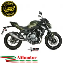 Scarico Completo Mivv Kawasaki Z 650 17 - 2023 Terminale Gp Pro Titanio Moto Alto