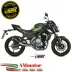 Scarico Completo Mivv Kawasaki Z 650 17 - 2023 Terminale Mk3 Black Moto