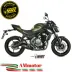 Scarico Completo Mivv Kawasaki Z 650 17 - 2023 Terminale Ovale Carbon Cap Moto