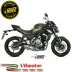 Scarico Completo Mivv Kawasaki Z 650 17 - 2023 Terminale Ovale Titanio Carbon Cap Moto
