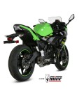 Scarico Completo Mivv Kawasaki Ninja 650 Terminale Delta Race Inox Moto