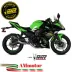 Scarico Completo Mivv Kawasaki Ninja 650 17 - 2023 Terminale Mk3 Carbonio Moto