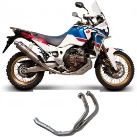 Collettori Di Scarico Racing Termignoni Honda Crf 1000 L Africa Twin Inox Titanio Moto