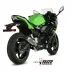 Scarico Completo Mivv Kawasaki Ninja 650 17 - 2023 Terminale Mk3 Inox Moto
