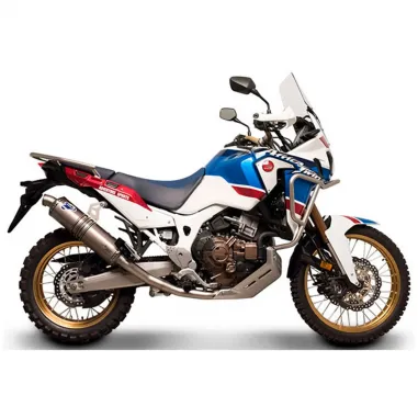 Collettori Di Scarico Racing Termignoni Honda Crf 1000 L Africa Twin Inox Titanio Moto