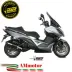 Mivv Kymco XCiting 400 Terminale Di Scarico Moto Marmitta Oval Black Carbon Cap