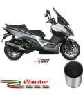 Mivv Kymco XCiting 400 Terminale Di Scarico Moto Marmitta Speed Edge Black