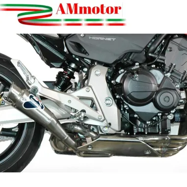 Terminale Di Scarico Termignoni Honda Hornet 600 Marmitta Conical Inox Moto Omologato