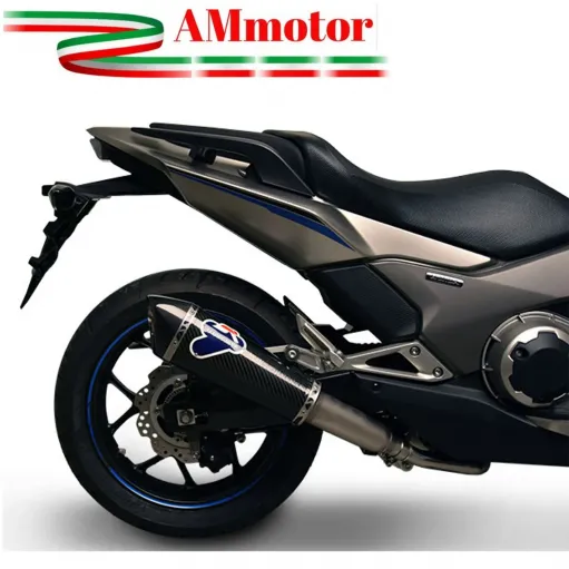 Terminale Di Scarico Termignoni Honda Integra Nc 700 S/X/D Marmitta Conical Inox Carbonio Moto Scooter Omologato