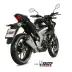 Scarico Completo Mivv Suzuki Gsx-S 125 Moto Terminale Delta Race Inox