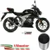 Scarico Completo Mivv Suzuki Gsx-S 125 Moto Terminale Delta Race Black