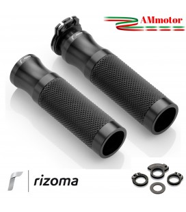 Manopole Rizoma Honda Integra 700 750 Moto Vari Colori Sport Coppia Alluminio Gomma