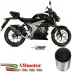Scarico Completo Mivv Suzuki Gsx-S 125 Moto Terminale Suono Black