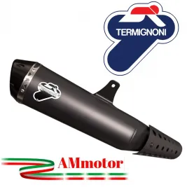 Terminale Di Scarico Termignoni Honda Rebel Marmitta Acciaio Nero Moto Omologato 2