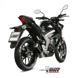 Scarico Completo Mivv Suzuki Gsx-S 125 Moto Terminale Mk3 Black 2