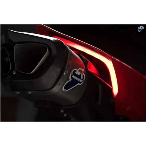 Impianto Di Scarico Completo Racing Termignoni 4 Uscite Ducati Panigale V4 Moto Titanio