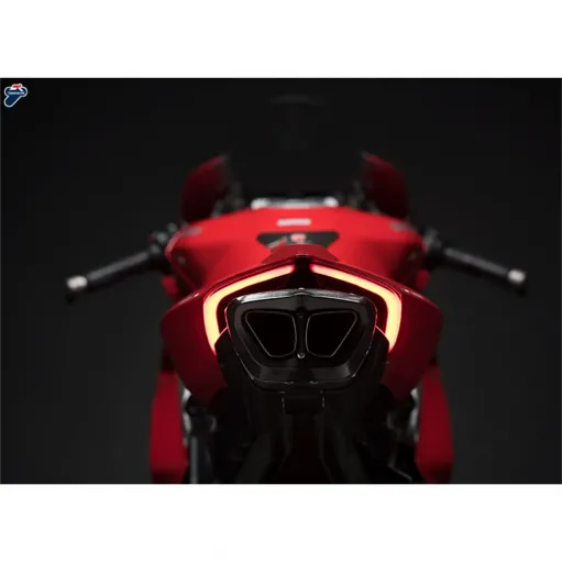 Impianto Di Scarico Completo Racing Termignoni 4 Uscite Ducati Panigale V4 Moto Titanio