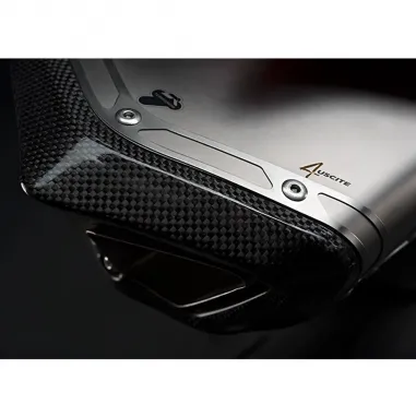 Impianto Di Scarico Completo Racing Termignoni 4 Uscite Ducati Panigale V4 Moto Titanio