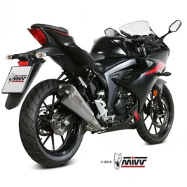 Scarico Completo Mivv Suzuki Gsx-R 125 Moto Terminale Delta Race Inox 2