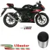 Scarico Completo Mivv Suzuki Gsx-R 125 Moto Terminale Delta Race Inox