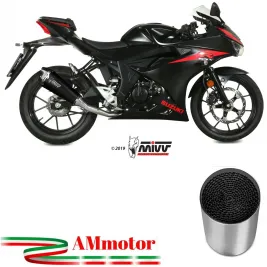 Scarico Completo Mivv Suzuki Gsx-R 125 Moto Terminale Delta Race Black 2