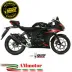 Scarico Completo Mivv Suzuki Gsx-R 125 Moto Terminale Suono Black