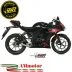 Scarico Completo Mivv Suzuki Gsx-R 125 Moto Terminale Mk3 Carbonio