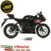Scarico Completo Mivv Suzuki Gsx-R 125 Moto Terminale Mk3 Black
