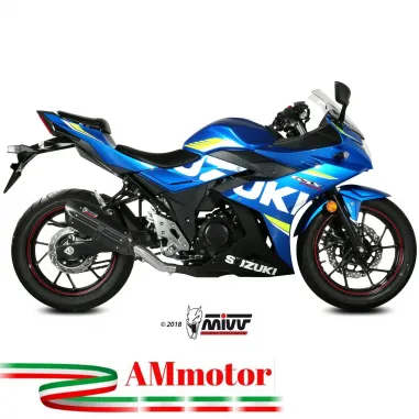 Mivv Suzuki Gsx 250 R Terminale Di Scarico Moto Marmitta Suono Black Omologato