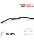 Manubrio Rizoma Moto Conico Alluminio Ergal Anodizzato Nero Sezione Variabile