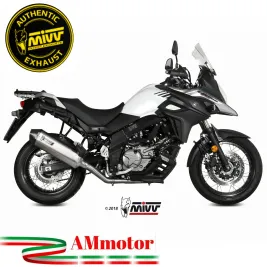 Mivv Suzuki Dl V-Strom 650 Terminale Di Scarico Moto Marmitta Speed Edge Inox