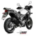 Mivv Suzuki Dl V-Strom 650 Terminale Di Scarico Moto Marmitta Speed Edge Black