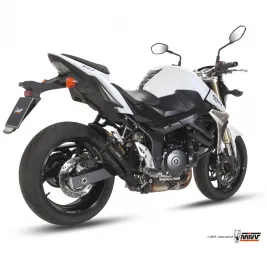 Mivv Suzuki Gsr 750 Terminale Di Scarico Moto Marmitta Double Gun Black 2