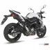 Mivv Suzuki Gsr 750 Terminale Di Scarico Moto Marmitta Double Gun Black