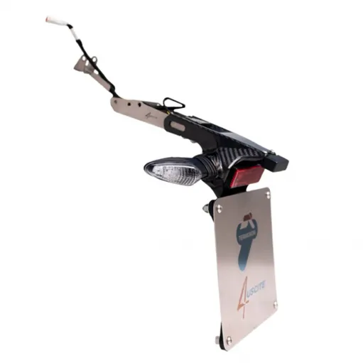 Portatarga Termignoni Per Impianto Completo 4 Uscite Ducati Panigale V4 Titanio Carbonio