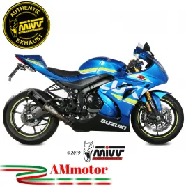 Mivv Suzuki Gsx-R 1000 Terminale Di Scarico Moto Marmitta Mk3 Carbonio