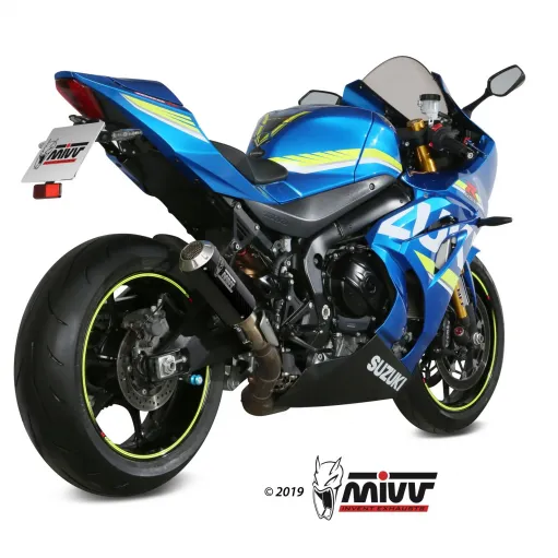 Mivv Suzuki Gsx-R 1000 Terminale Di Scarico Moto Marmitta Mk3 Carbonio