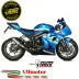 Mivv Suzuki Gsx-R 1000 Terminale Di Scarico Moto Marmitta Mk3 Inox
